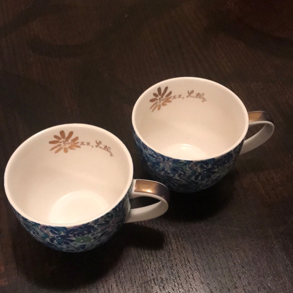 Lilly Pulitzer coffee mugs